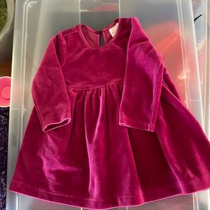 Hanna Andersson velvet dress